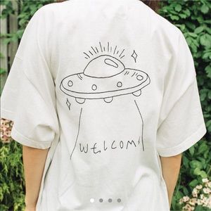 Oversized UFO Shirt